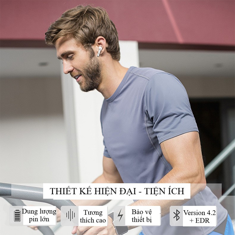 Tai Nghe Bluetooth Không Dây I9 Mini (1 tai nghe kèm đốc sạc) dành cho các dòng máy xiaomi, iphone, samsung, oppo,...