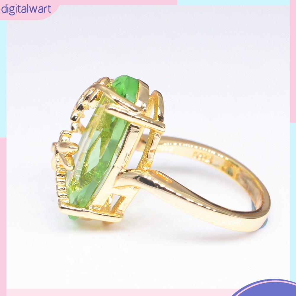 Nhẫn hợp kim hình chuồn chuồn đính đá quý nhân tạo hợp thời trang cho nữ