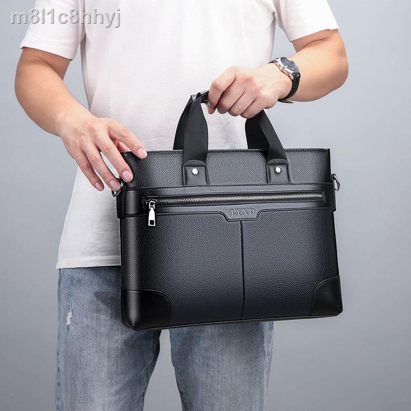 Mới đích thực chất lượng cao dành cho nam giới túi kinh doanh xách máy tính cặp đeo vai | BigBuy360 - bigbuy360.vn