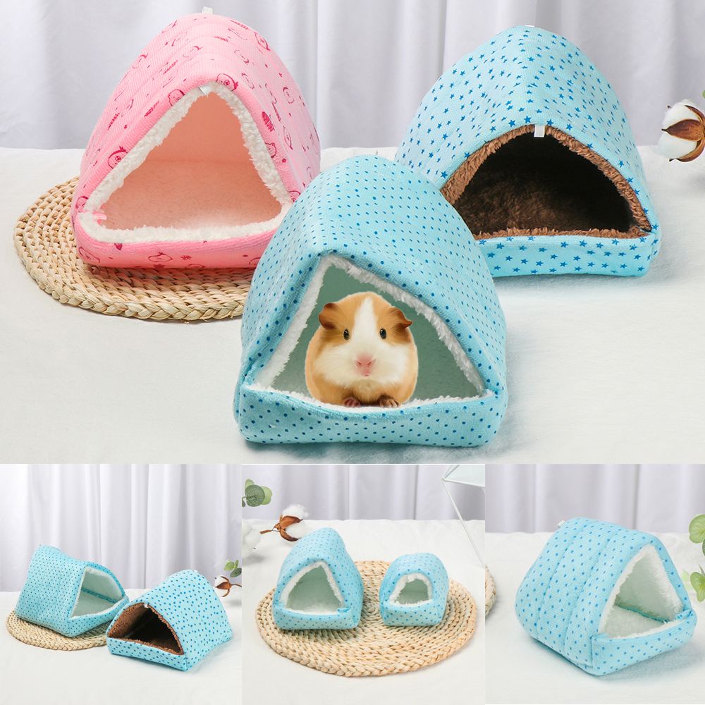 Nệm Ngủ Mini Mềm Mại Thoải Mái Giữ Ấm Mùa Đông Cho Hamster/Thỏ/Thỏ