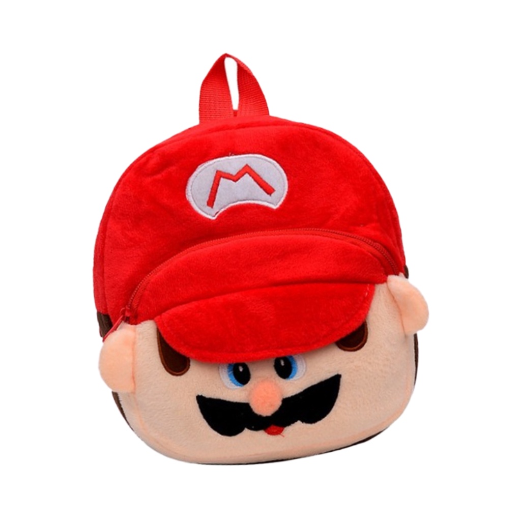 Balo Trẻ Em Đi Học Hình Thú Cho Bé Thiết Kế Có Ngăn Nhiều Hình Khác Nhau Chất Vải Nỉ Nhung Mềm Mịn