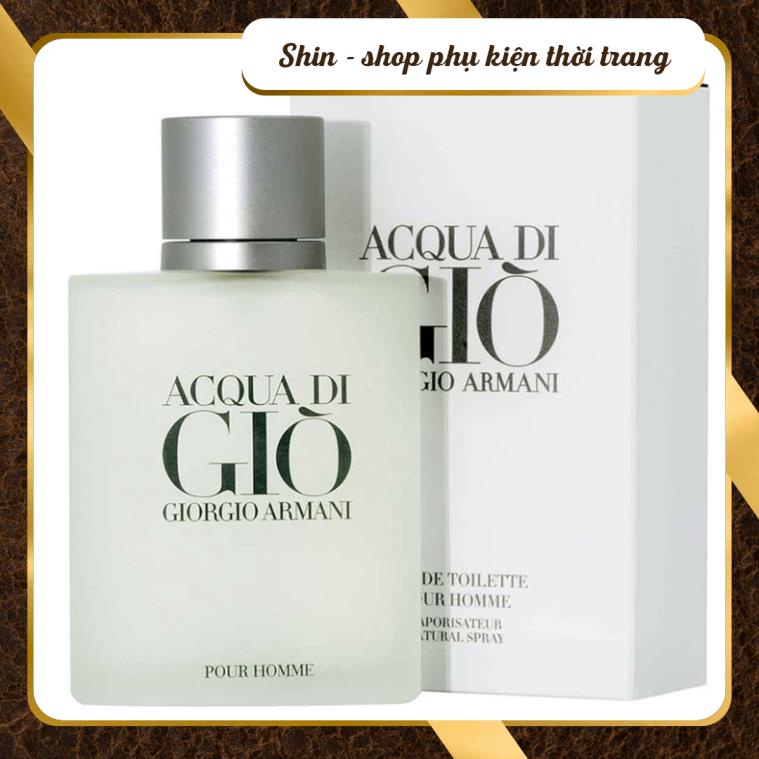 Nước Hoa Nam (Dầu thơm) AQua Di Gio Trắng EDP 100ml hương thơm nam tính lưu hương lâu - Shin shop | BigBuy360 - bigbuy360.vn