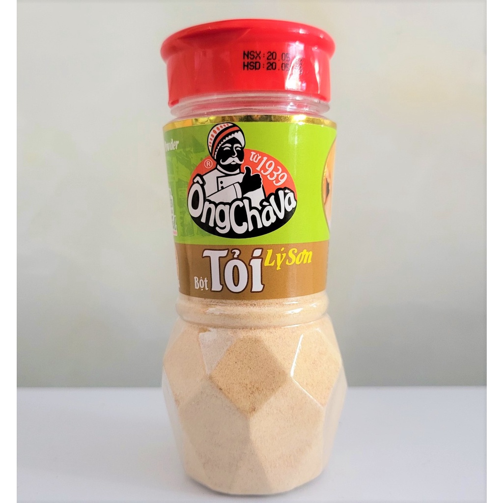[Lọ 60g] BỘT TỎI LÝ SƠN [VN] ÔNG CHÀ VÀ Ly Son Garlic Powder