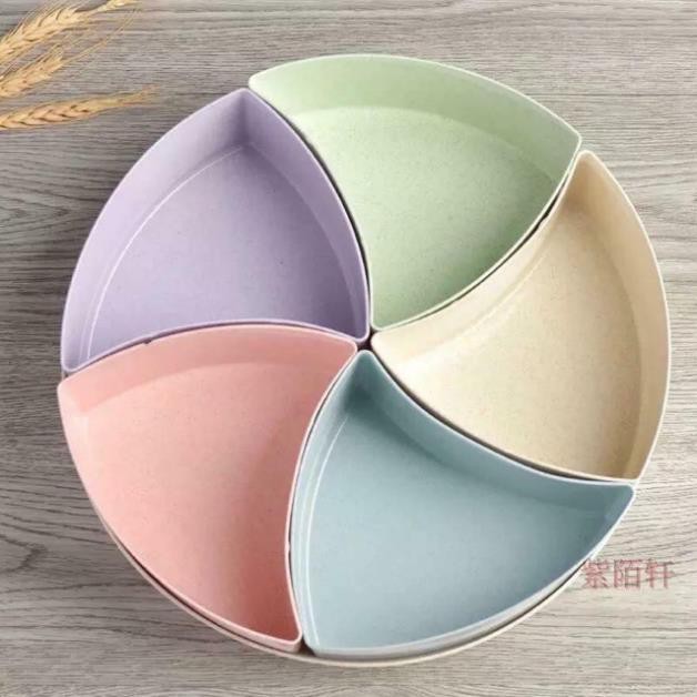 HOT!!! Khay mứt tròn lúa mạch