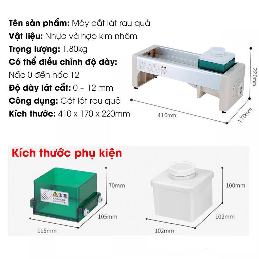 Máy cắt lát hoa quả, máy thái lát củ quả