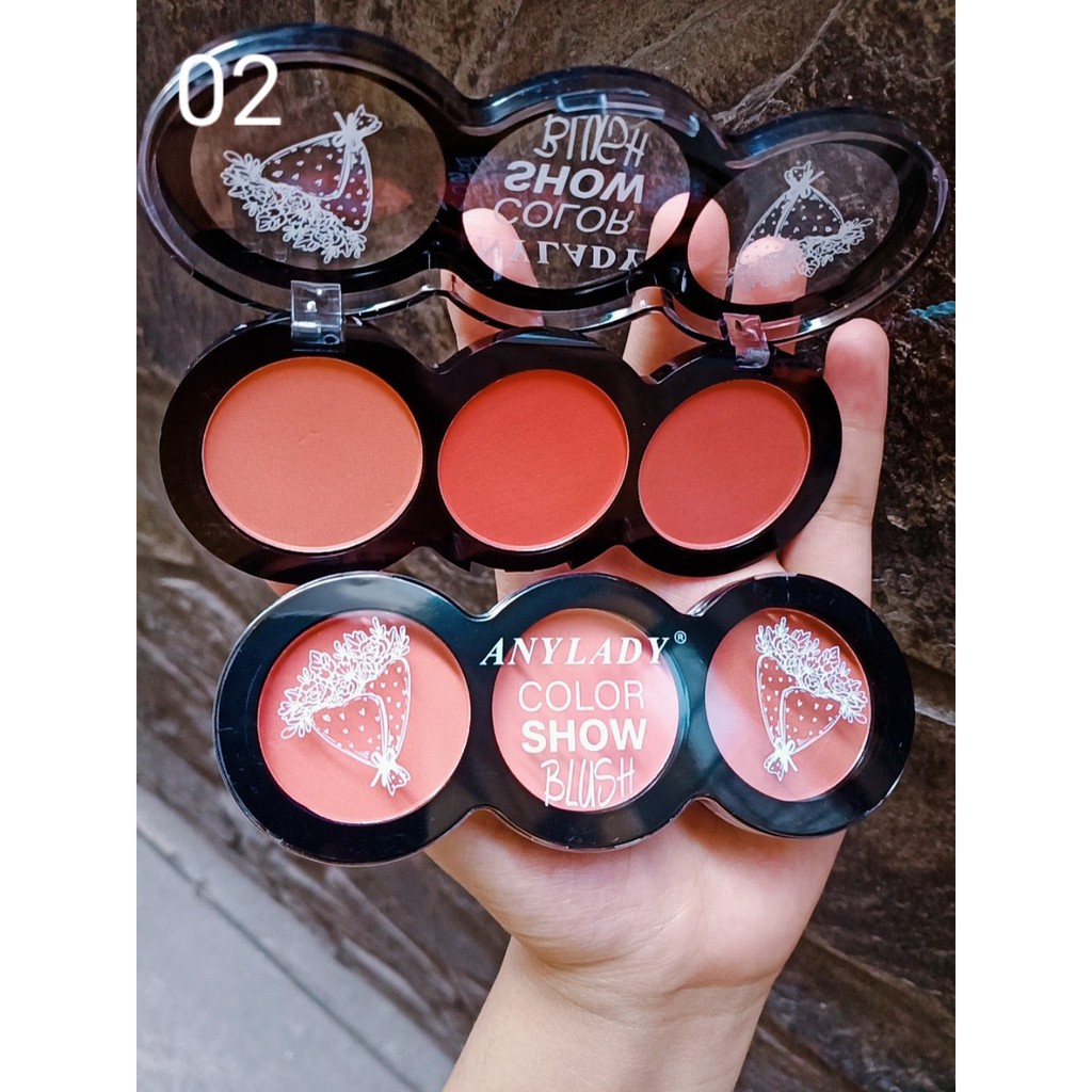 Má Hồng 3 ô Any Lady Color Show Blush | BigBuy360 - bigbuy360.vn