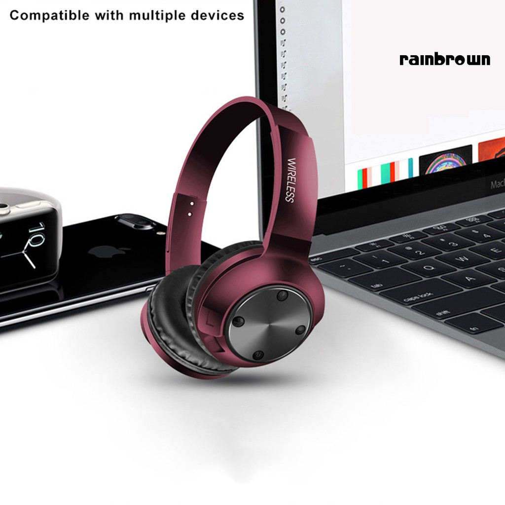 Tai Nghe Chụp Tai Bluetooth 5.0 Không Dây Jj / Ms-K14