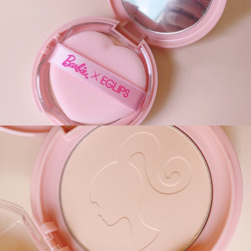 Phẩn phủ kiềm dầu che phủ cao EGLIPS Blur Powder Pact Barbie