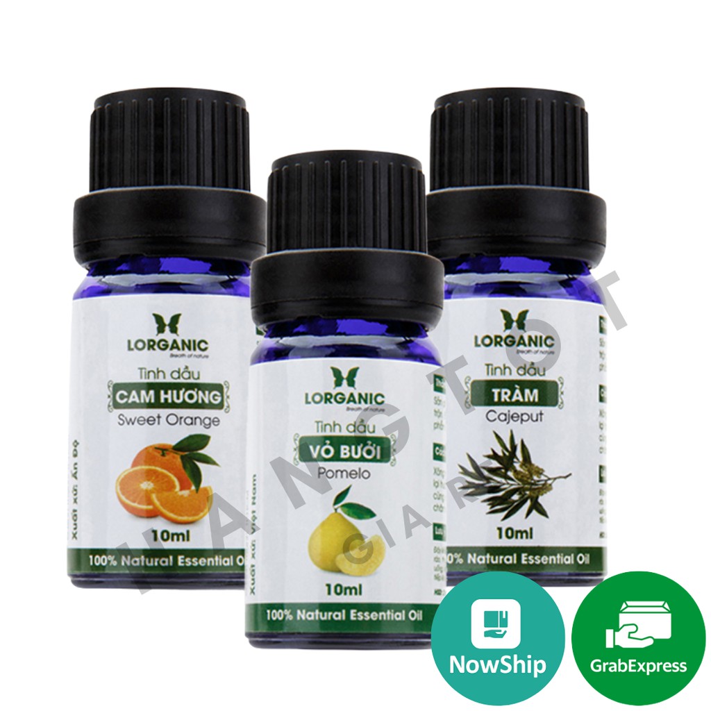 Tinh Dầu Xông Phòng 100% Thiên Nhiên (10ml) (Chọn mùi hương)