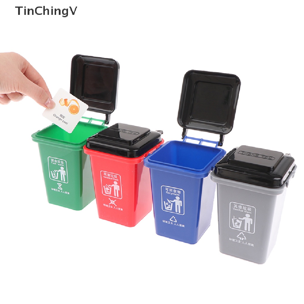 Thùng Rác Phân Loại Đồ Chơi Để Bàn Giáo Dục Sớm Cho Bé