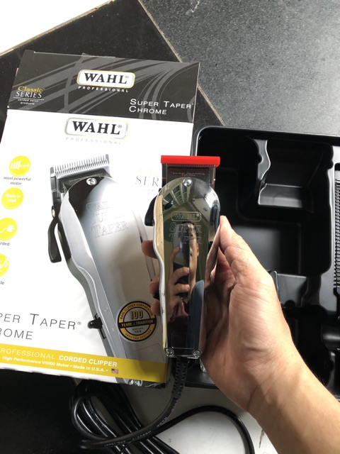 Tông đơ Wahl Chrome Super Taper điện 220v