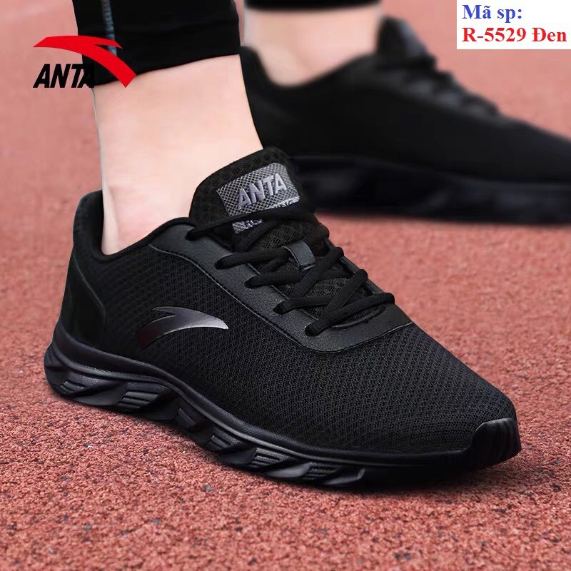 Giày chạy bộ Anta R-5529 đi nhẹ, êm, vải mềm, da chống nước, bảo hành 2 tháng, đổi mới trong 7 ngày bh1 năm