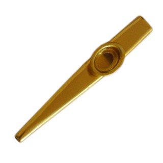 Sáo Kazoo vàng bằng kim loại với 2 màu tối