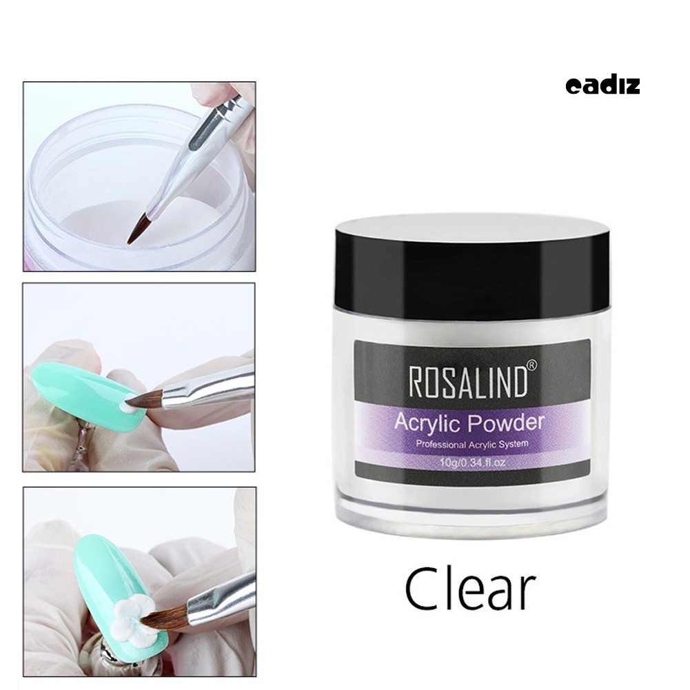 [Hàng mới về] Bột Acrylic Đắp Móng Tay 10 / 30Ml