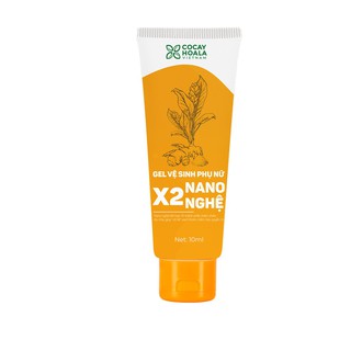 [SIÊU SALE] Dung dịch vệ sinh Gel X2 Nano nghệ mini Cocayhoala - Giúp cô bé khỏe mạnh, hồng hào se khít - 10g