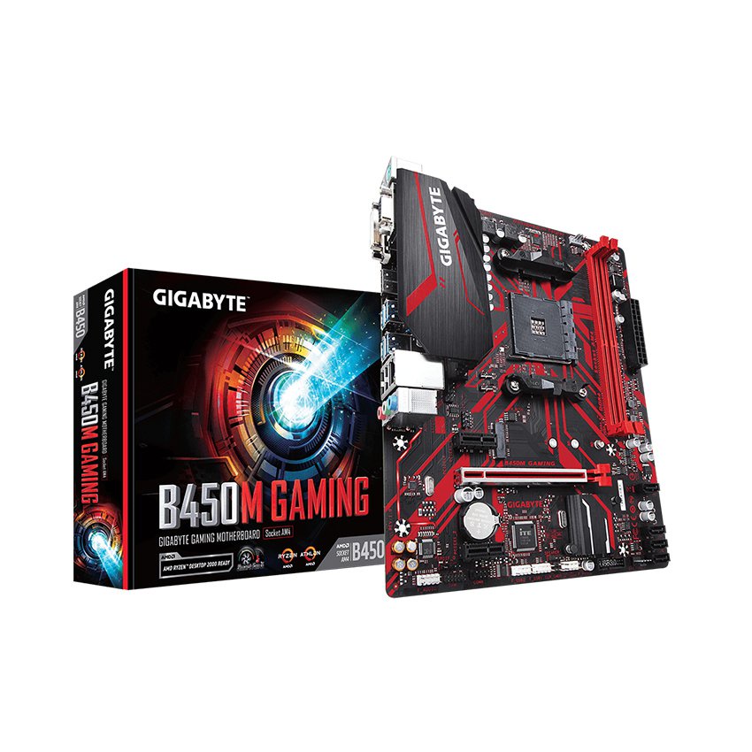 Bo mạch chủ Gigabyte B450M Gaming hàng cũ. Mainboard Gigabyte B450M Gaming cũ | BigBuy360 - bigbuy360.vn