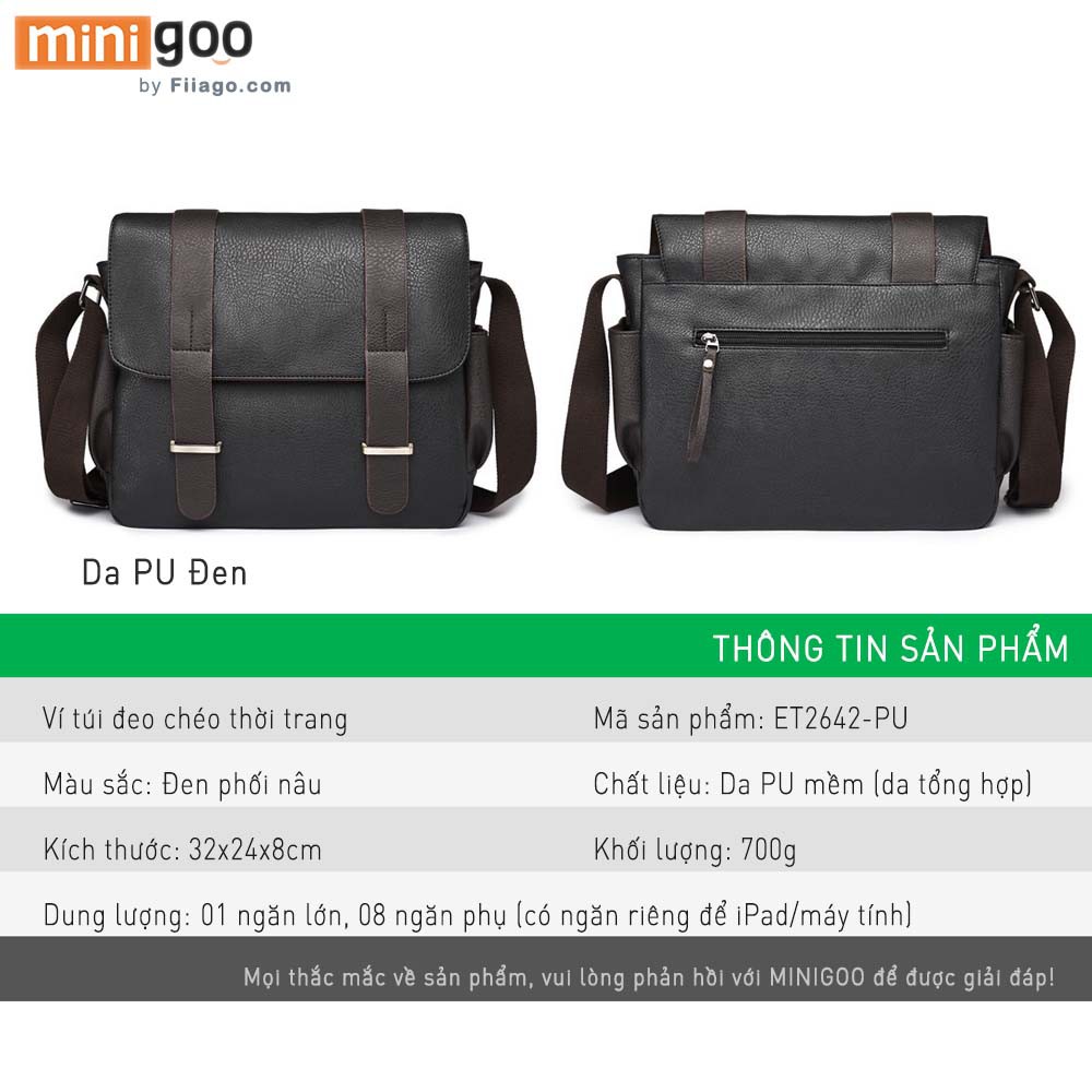 Túi Đeo Chéo Nam Nữ Thời Trang Hàn Quốc ET2642  miniG shop