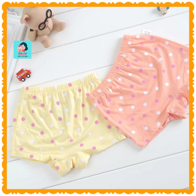 SIÊU RẺ ĐẸP, SET 2 QUẦN LÓT BÉ GÁI 100% COTTON SIÊU ĐẸP