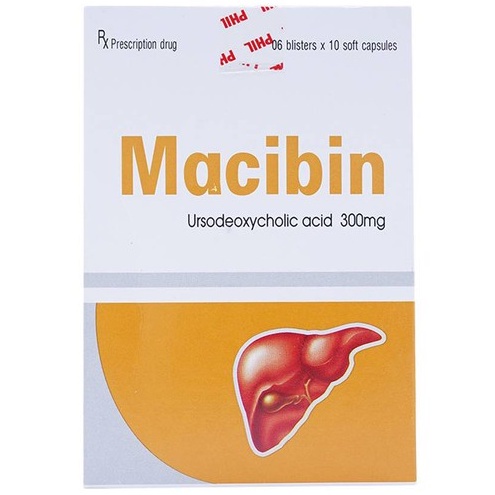 Tan sỏi mật hiệu quả Macibin ( Hộp 60 viên dùng trong 2 tháng)