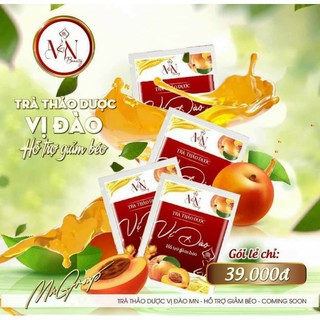 TRÀ THẢO DƯỢC VỊ ĐÀO- HỖ TRỢ GIẢM BÉO- 1 gói dùng thử ( HÀNG CHÍNH HÃNG)