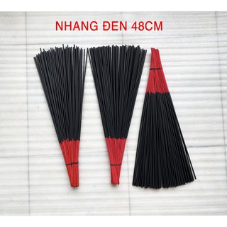 (48cm) Nhang đen [100% TỪ NHỰA TRÁM] chính gốc làng Chóa, Bắc Ninh, KHÔNG ĐỘC HẠI - nhang đen làng Chóa