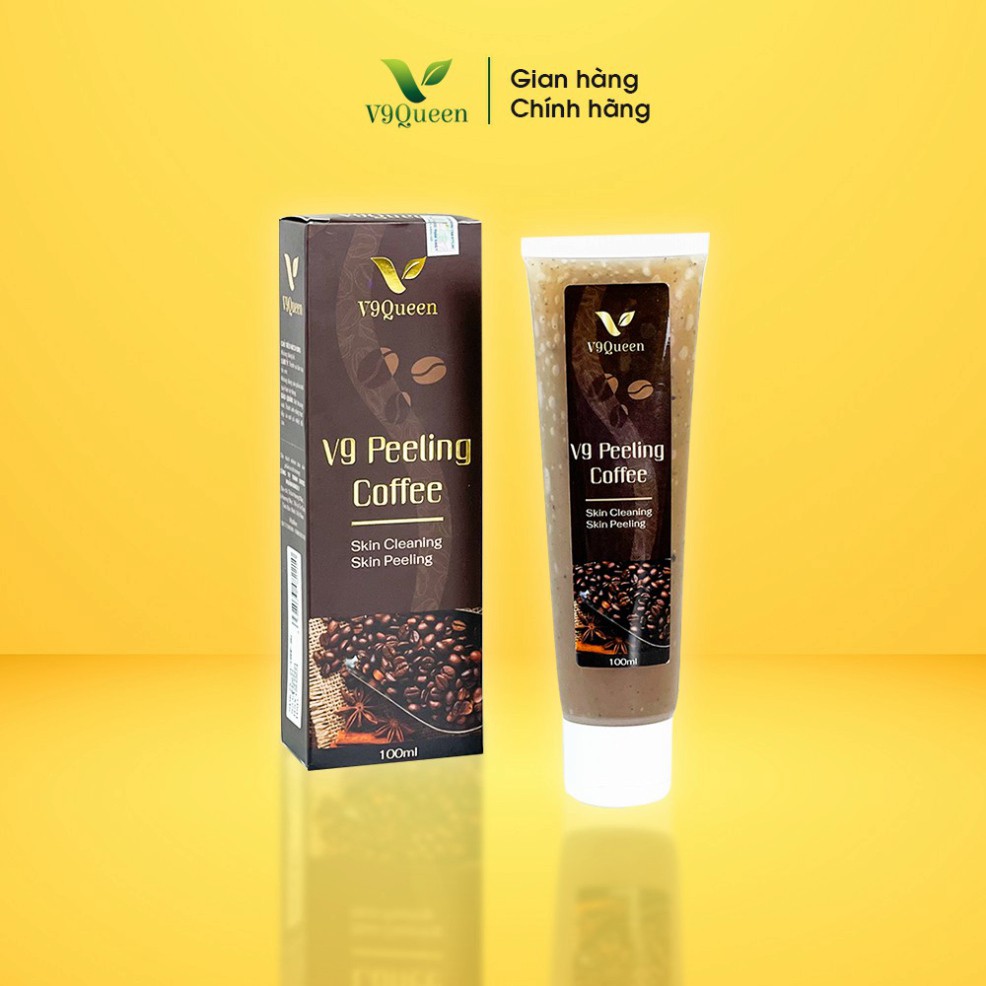 Tẩy tế bào chết body tẩy da chết mặt dưỡng da trắng sáng giúp mềm mịn da v9queen