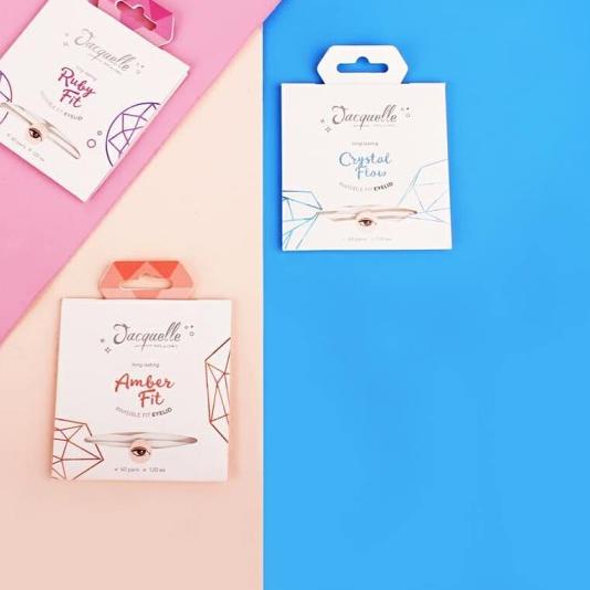 ➣ Jacquelle Miếng Dán Kích Mí Vừa Vặn Màu Hổ Phách Vô Hình ◘