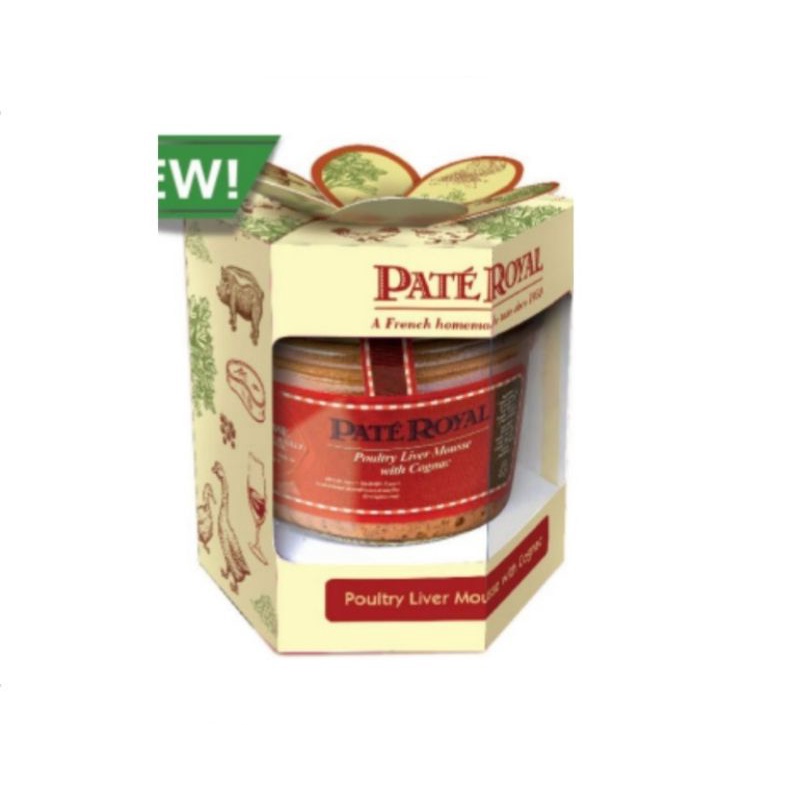 Pate Royal Poultry Liver Mousse with Cognac Tet Giftbox 2022&lt;br&gt;