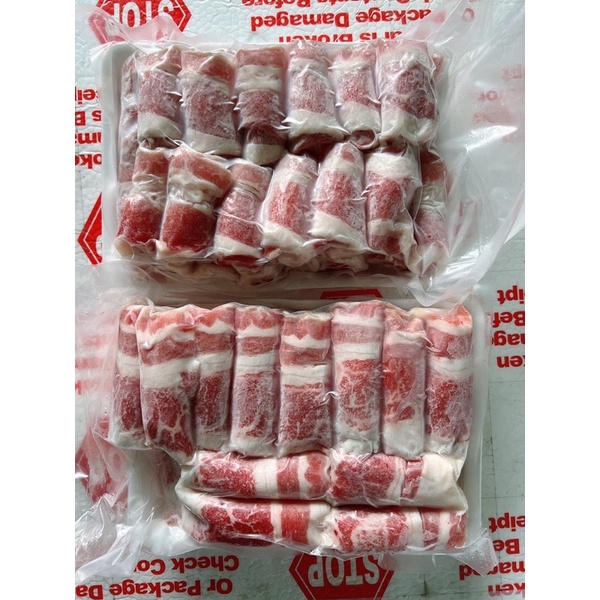 Ba rọi Bò Mỹ 1kg