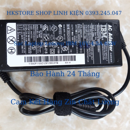 Sạc Laptop Lenovo 16V-4.5A 72W Lenovo A20 A21 A30 A31 R30 R40 R50 T20 T21 T22 T23 T30 T40 T41 T42 X20 X21