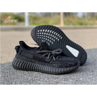 Giày Sneaker Yz 350 Đen Full Phản quang