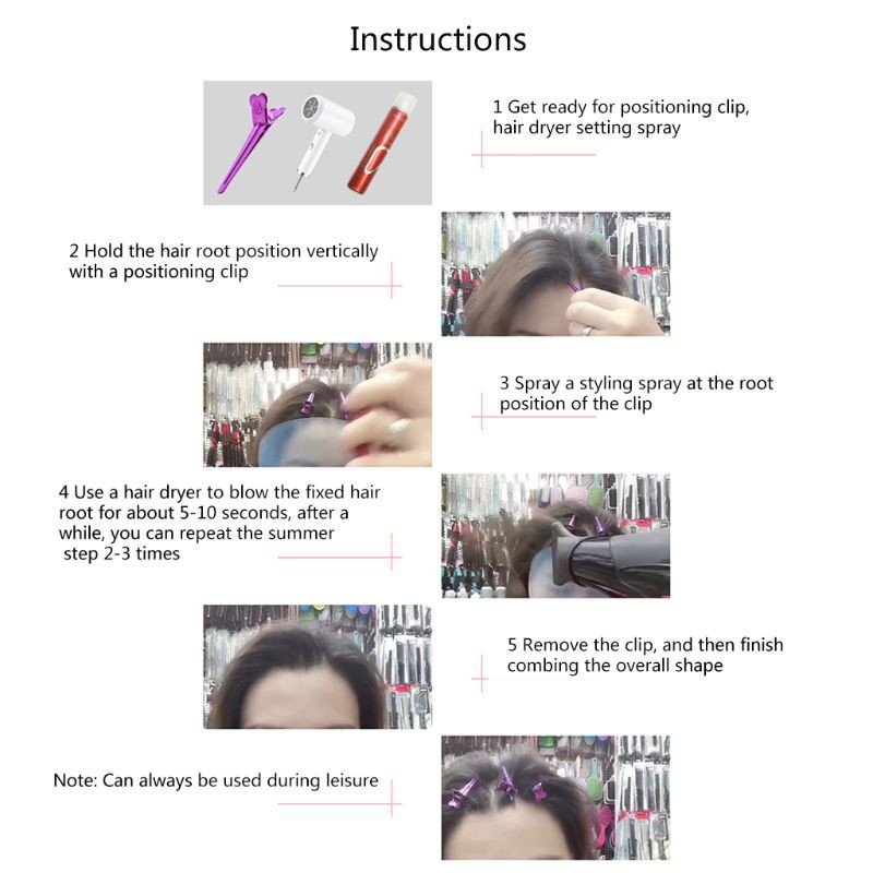 (Hàng Mới Về) Set 20 Kẹp Tóc Mỏ Vịt Bằng Kim Loại Nhiều Màu Chống Trượt Kèm Hộp Đựng Cho Salon