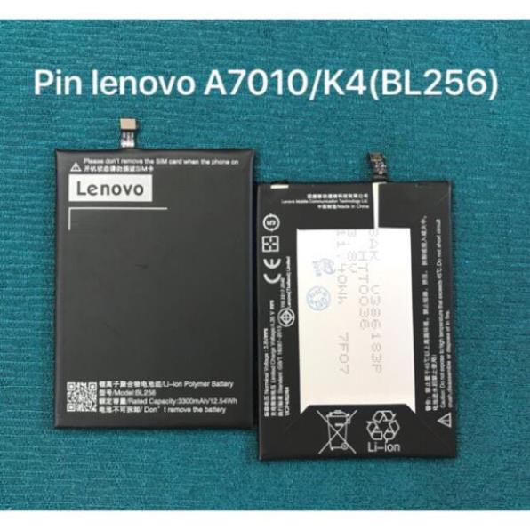 PIN LENOVO A7010 K4 NOTE (BL256) - 3300MAH ORIGINAL BATTERY