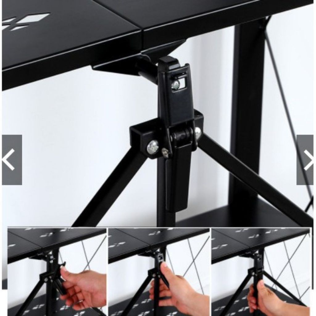 Kệ gấp gọn, kệ sắt để đồ đa năng gấp gọn có bánh xe, kệ gia dụng- BẢO HÀNH 12 THÁNG