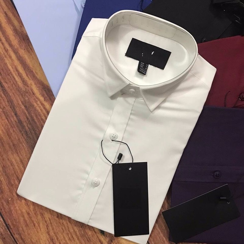 Áo sơ mi nam dài tay nam (MAU TRẮNG) cao cấp, áo sơ mi trắng vải lụa nến không nhăn thời trang cao cấp-MCPONE | BigBuy360 - bigbuy360.vn