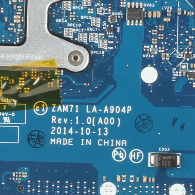 Main dell latitude 5450 E5450 i5-5300U La-A901P card share