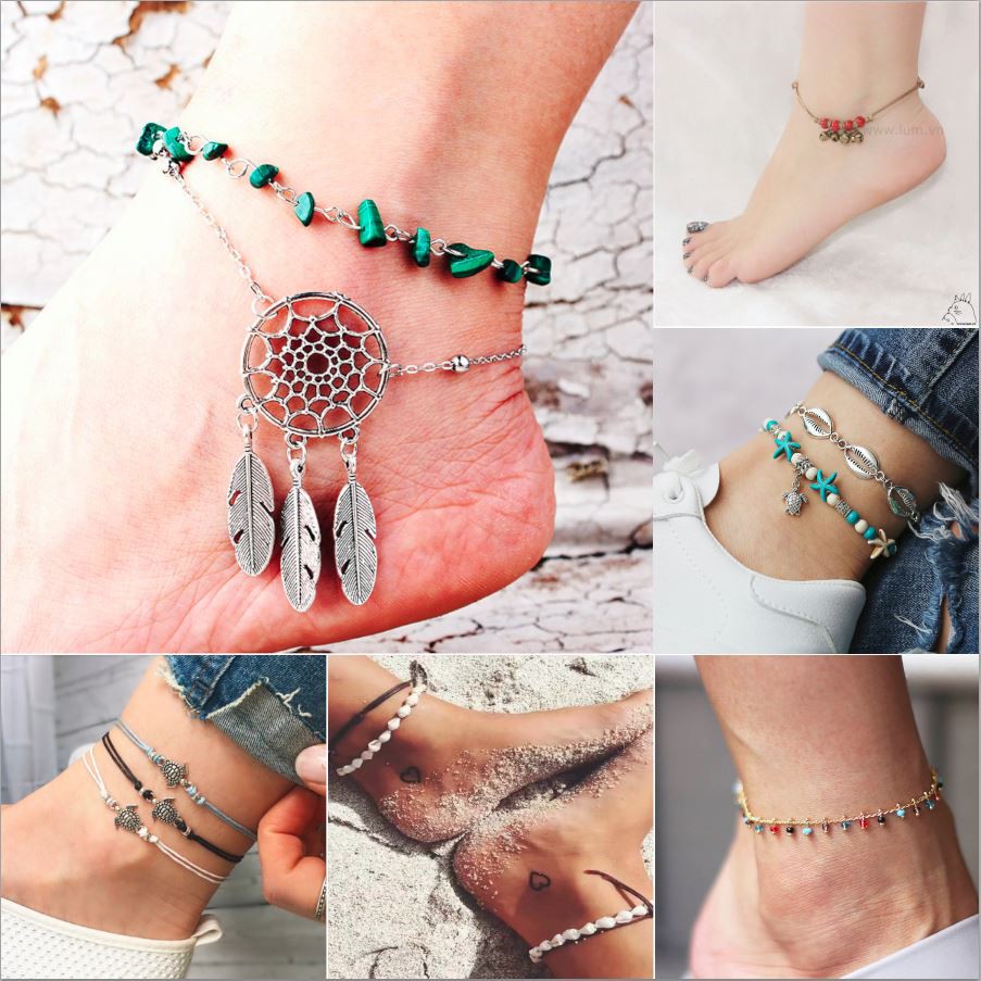 Bộ Sưu Tập Lắc Chân Cá Tính