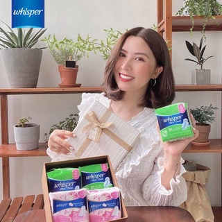 Băng vệ sinh Whisper Ultra siêu mỏng có cánh cho ngày thường 10 miếng 24 cm