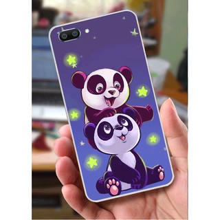 Ốp lưng realme c1 - hai gấu panda