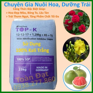 Phân NPK 12-12-17+TE (500g) Nhập Khẩu Đức, Phân Đức sử dụng Kali trắng chuyên cho nuôi trái, dưỡng hoa