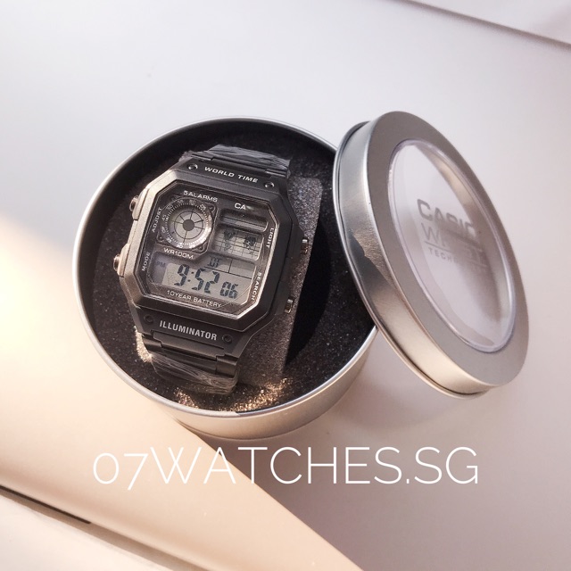 [watches.sg] DH thời trang cho nam AE1200 năng động trẻ trung hai màu hot | BigBuy360 - bigbuy360.vn