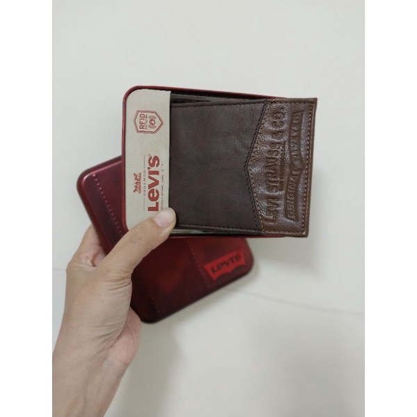 VÍ/BÓP LEVI'S KÈM HỘP CHÍNH HÃNG