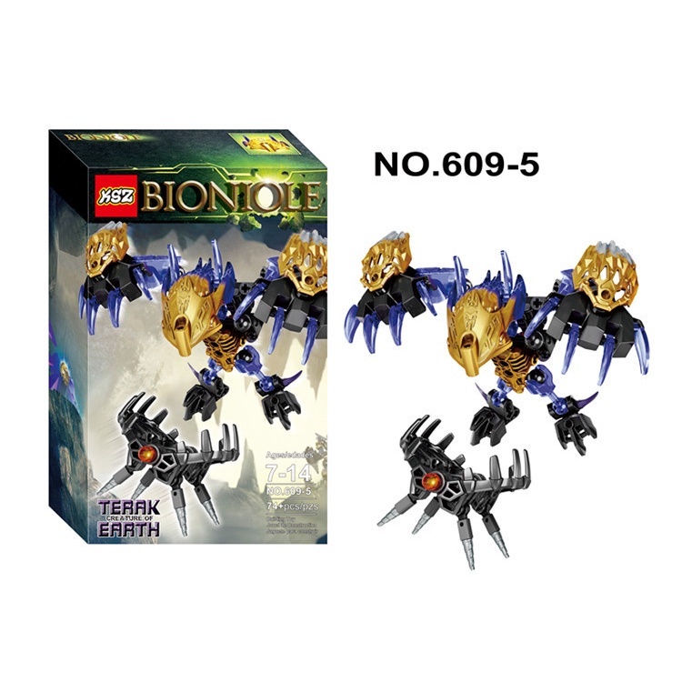 Mô Hình Lắp Ráp Lego 609-1 - 6 71300 Bionicle