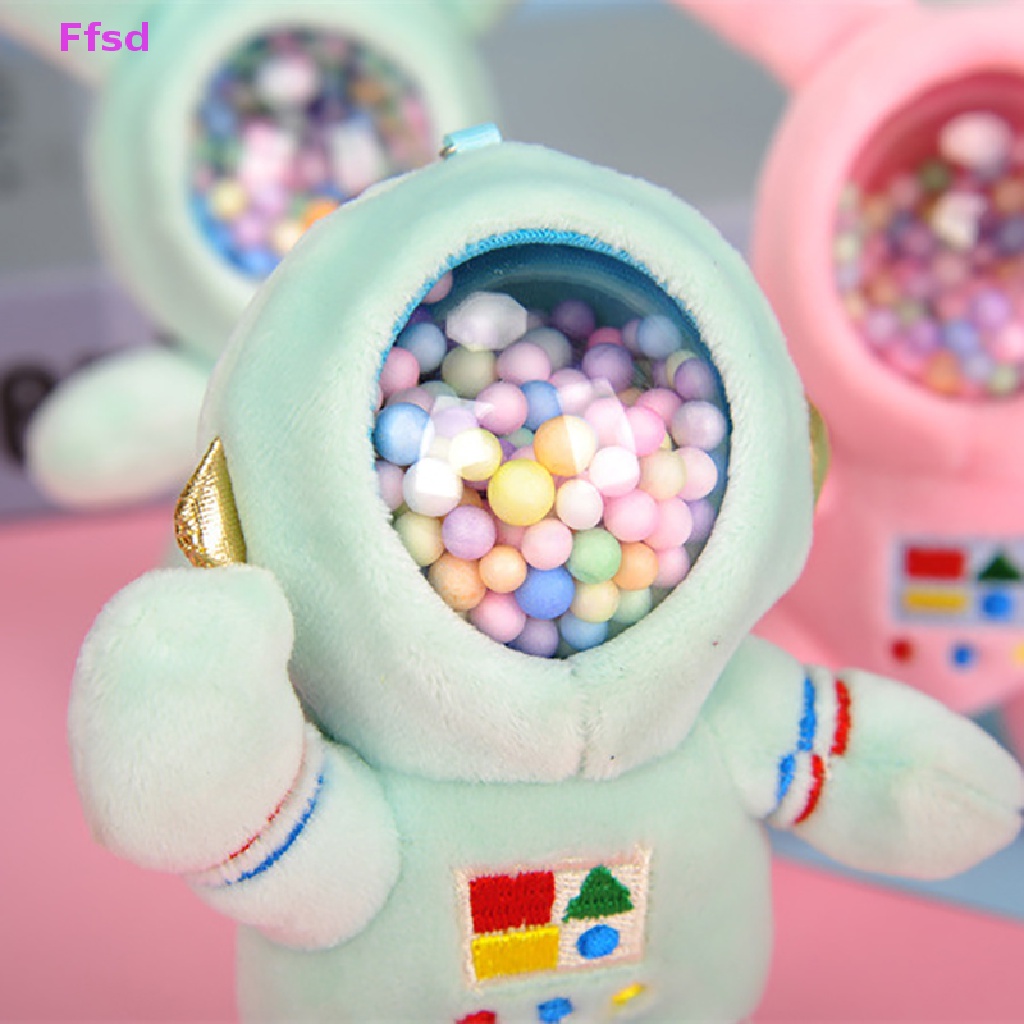 {Ffsd} Thú Nhồi Bông Hình Thỏ Phi Hành Gia Hoạt Hình Đáng Yêu ​Móc Khóa Hình Búp Bê Dễ Thương