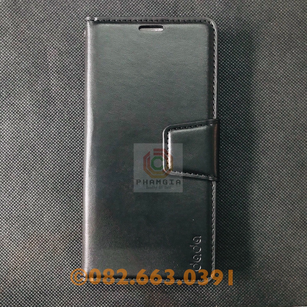 Bao da Xiaomi Redmi Note 10 (2021) có nắp gập và chống xem video tiện lợi