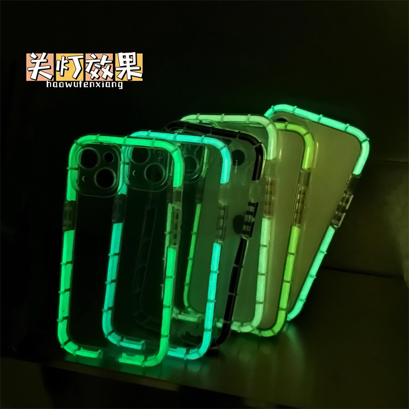 Ốp Điện Thoại Mềm Chống Rơi Màu Dạ Quang Cho iphoneXs/Xr/Xs/11/11Promax/iphone12/iphone12pro/iphone12promax/iphone13/iphone13pro/iphone13promax