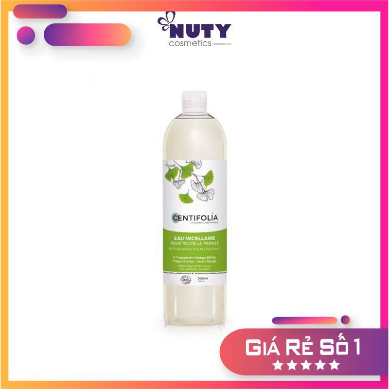 Nước Tẩy Trang Centifolia Micellar Water (500ml)