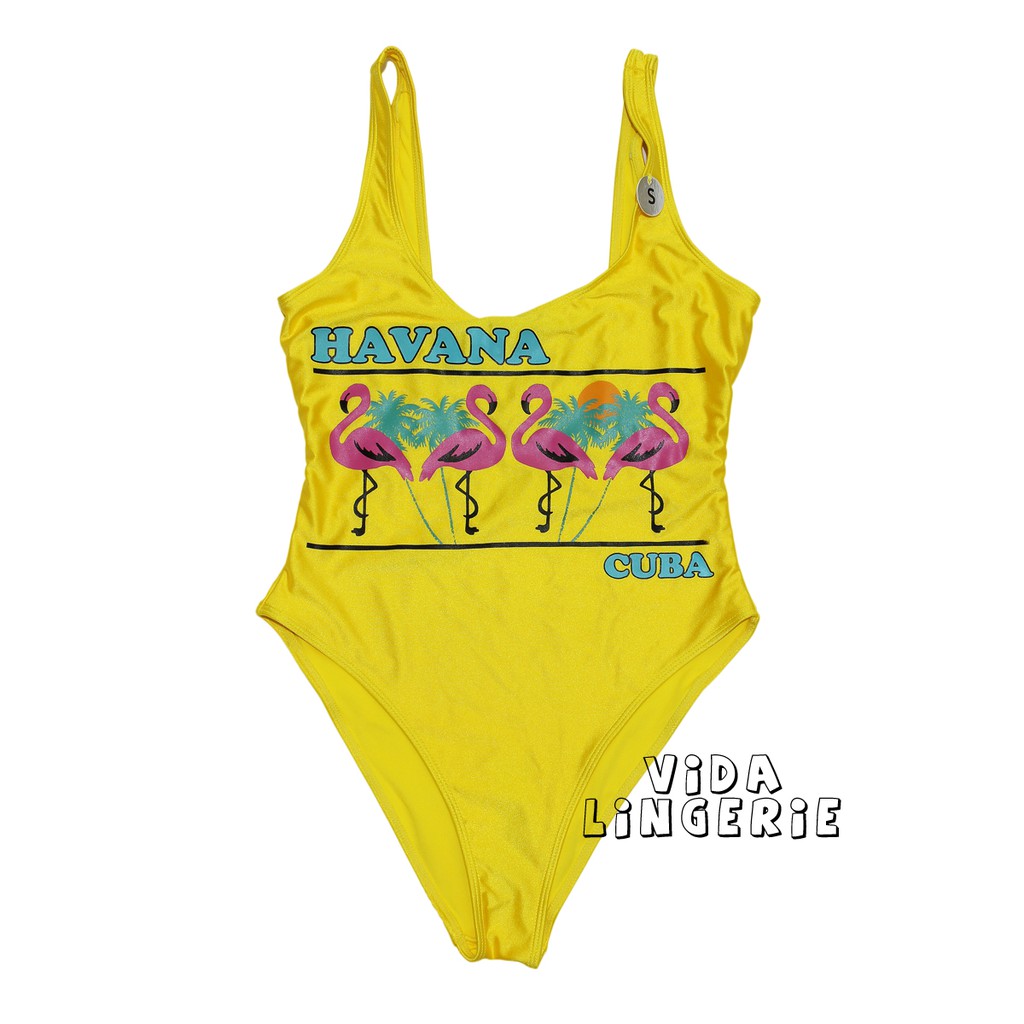 Đồ bơi in chữ Havana một mảnh xuất dư vnxk | BigBuy360 - bigbuy360.vn