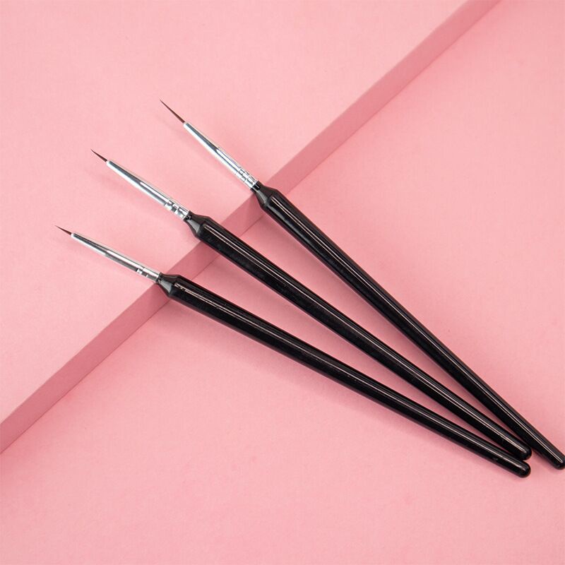 Set 3 Cọ Vẽ Trang Trí Móng Tay Nghệ Thuật