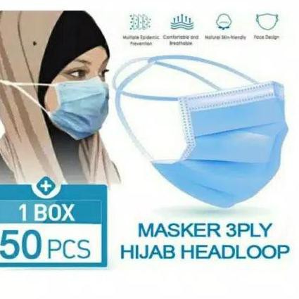 Khẩu Trang Trùm Đầu Hijab Và Tai Nghe Tiện Dụng 5.5 Mall 3